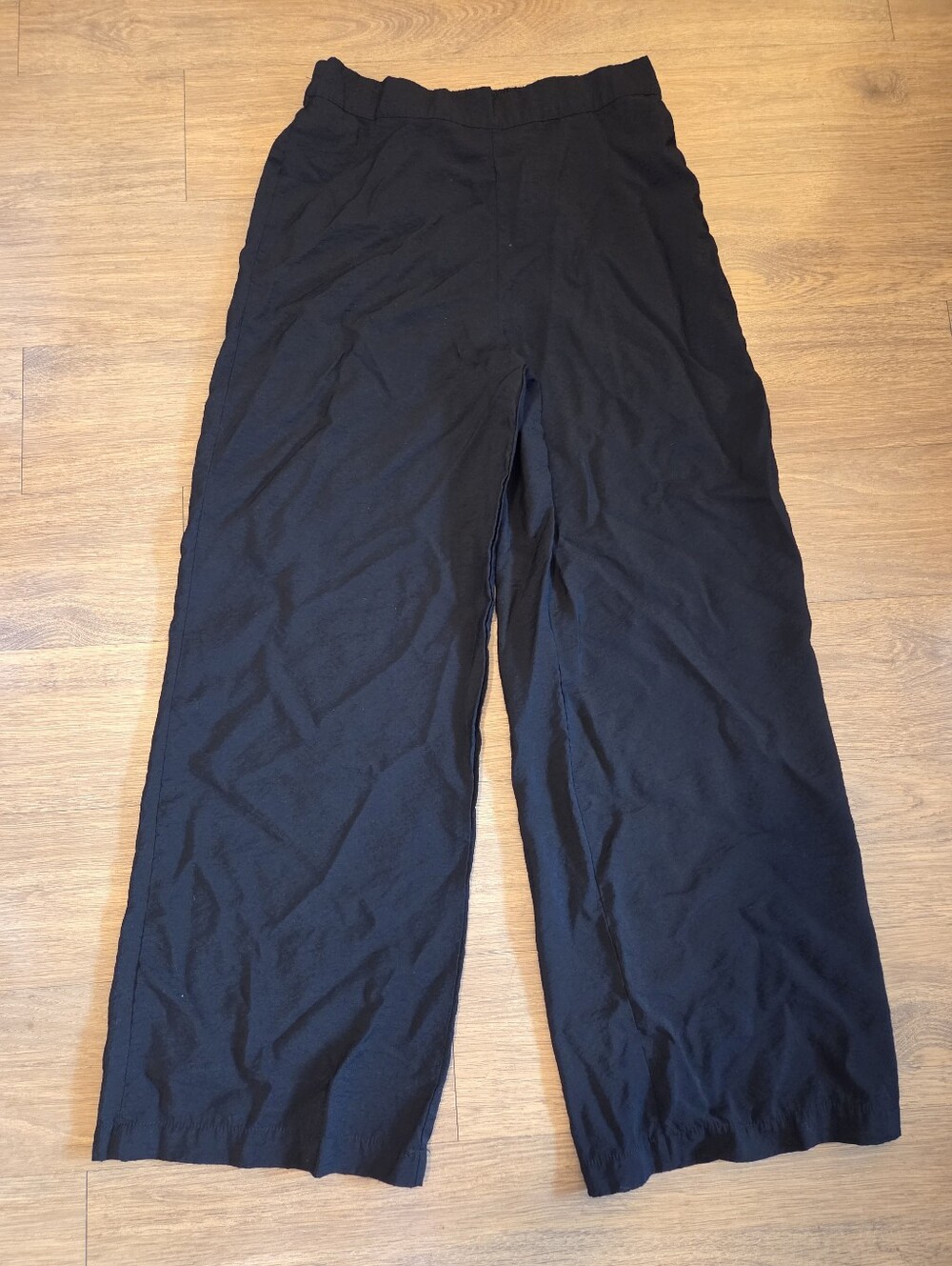 Rachel Zoe Black Wide-Leg Pants
